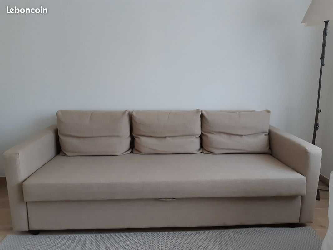 ROCZNA jak nowa sofa rozkładana Friheten z IKEA