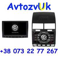 Android 13 Магнитола TOUAREG Volkswagen VW GPS TV Тоурег 2 дин CarPlay