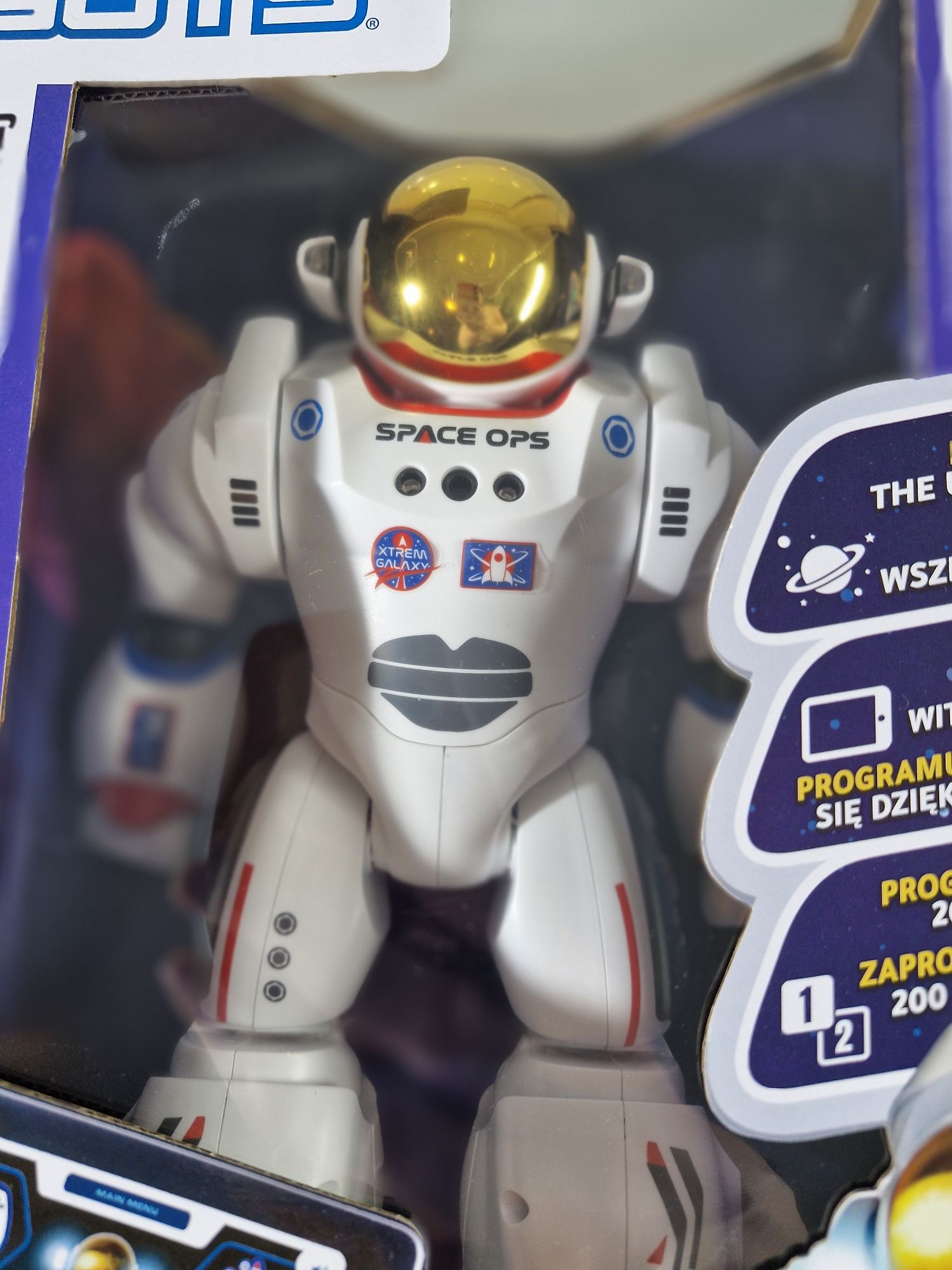 Robot Charlie Astronauta Interaktywny Nauka Programowania