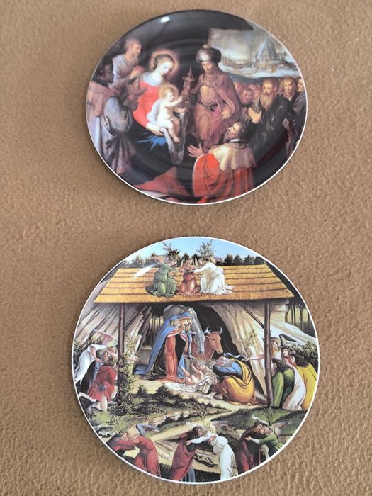 Pratos Vista Alegre "Festa de Natal"