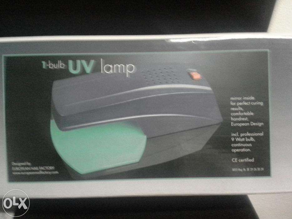 Vendo lampada uv gel nova