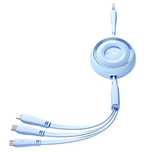 Kabel zwijany 3w1 Joyroom S-a40 Colorful Series Usb-a do Usb-c / Light