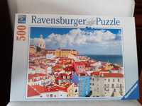 Puzzle Lisboa 500 peças Rasensburger Novo