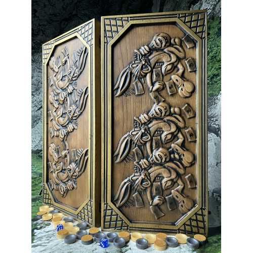 Шахматы и нарды / ручная работа / Высокое качество