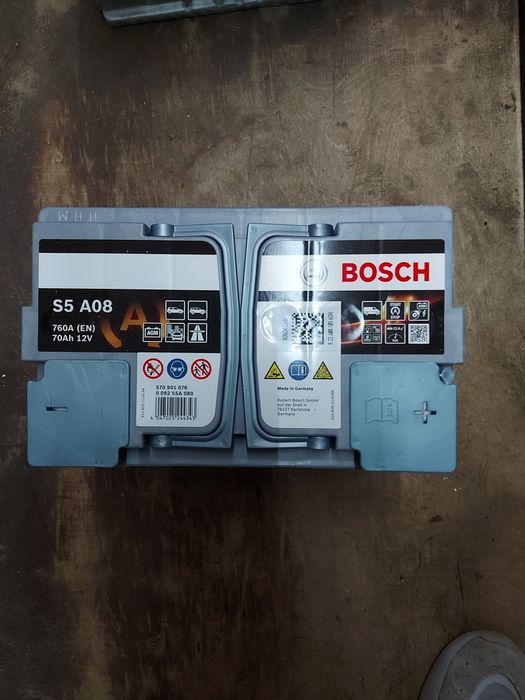 Akumulator Bosch S5 A08 760A 70Ah 12V