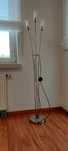 Lampa stojąca nowoczesna – metal i szkło – 3 punkty światła