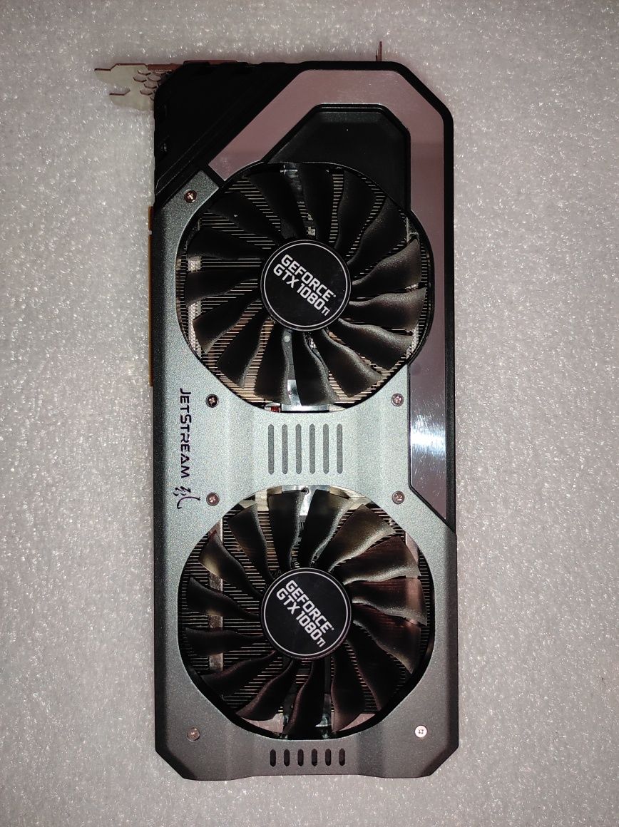 Видеокарта Palit GeForce GTX 1080 TI 11gb JetStream б/у