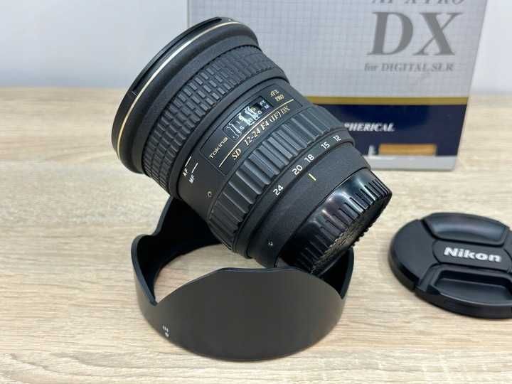 Obiektyw Tokina 12-24 MM F4 AT-X124 PRO DX