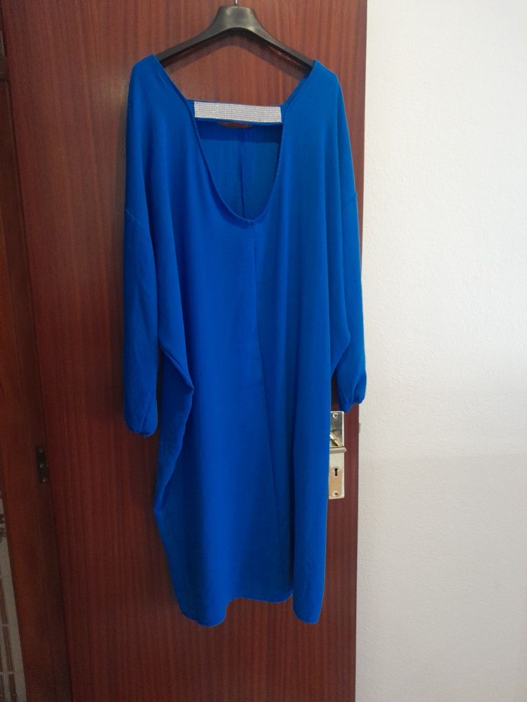 Lindo vestido azul