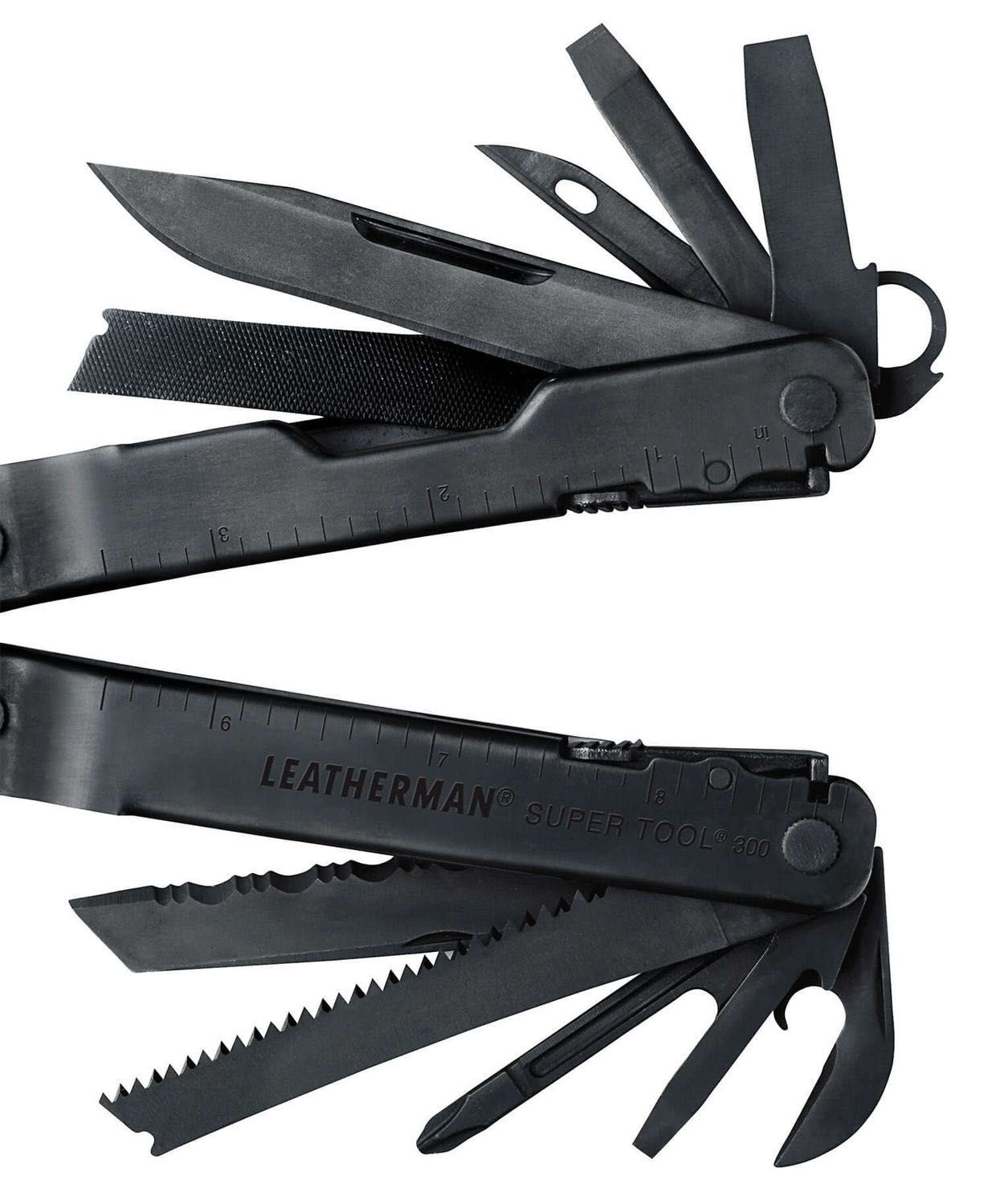 Мультитул Leatherman Super Tool 300M Black, чохол Molle 832758