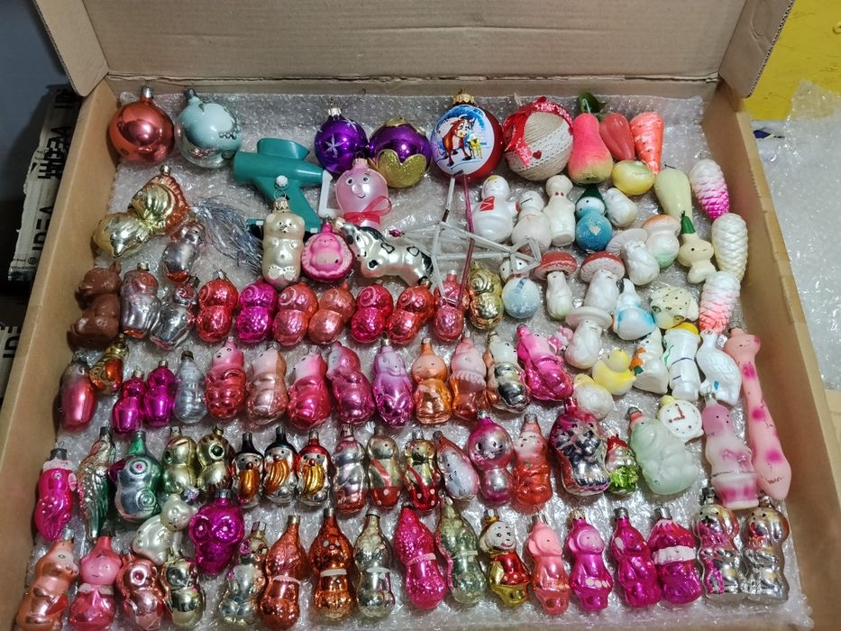 Ёлочные игрушки СССР