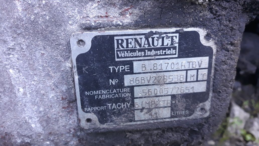 Skrzynia biegów renault Fr1 Iliade automat półautomat B.81701RTBV