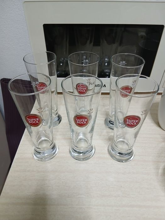 Conjunto copos cerveja