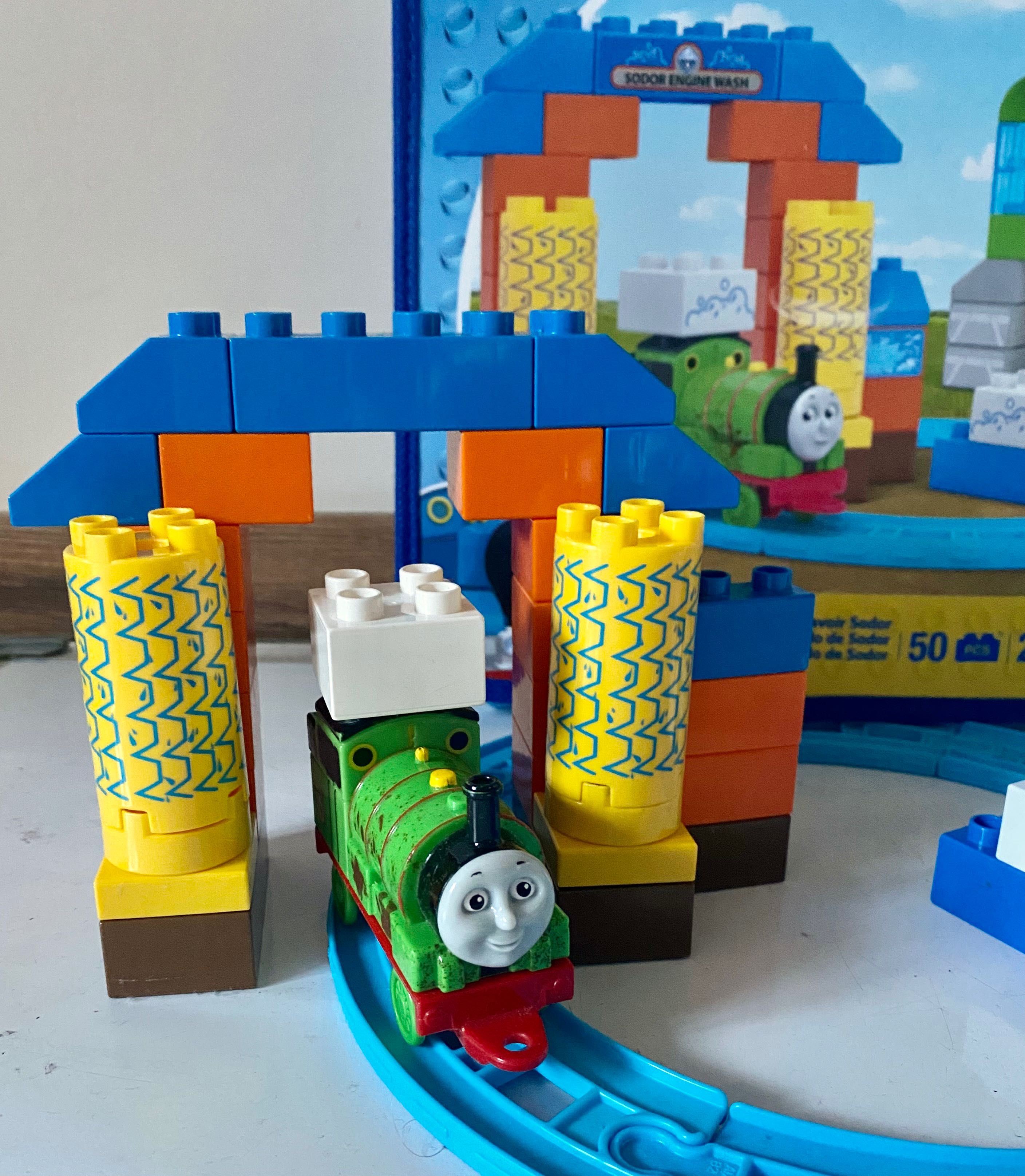 Mega Bloks Thomas & Friends Sodor Wash Down zestaw MYJNIA
