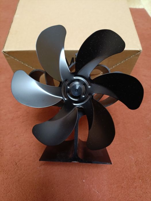 Тепловий вентилятор для каміну , печі , котла