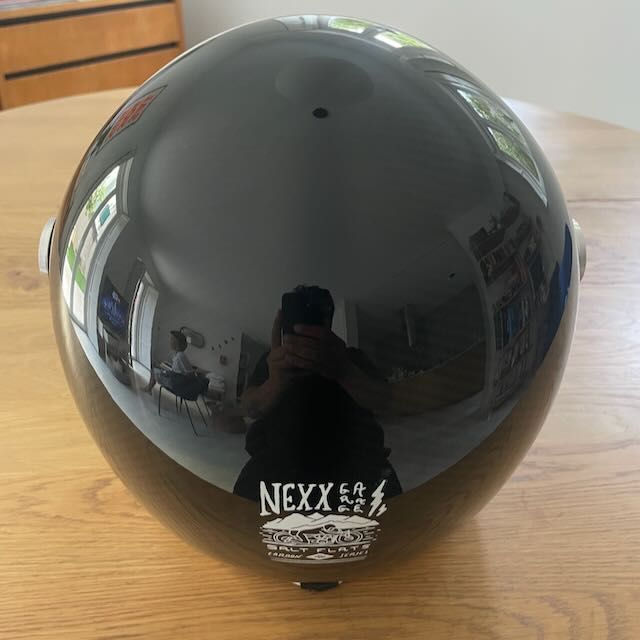 Capacete Nexx XG.100R Carbon Salt Flats como novo
