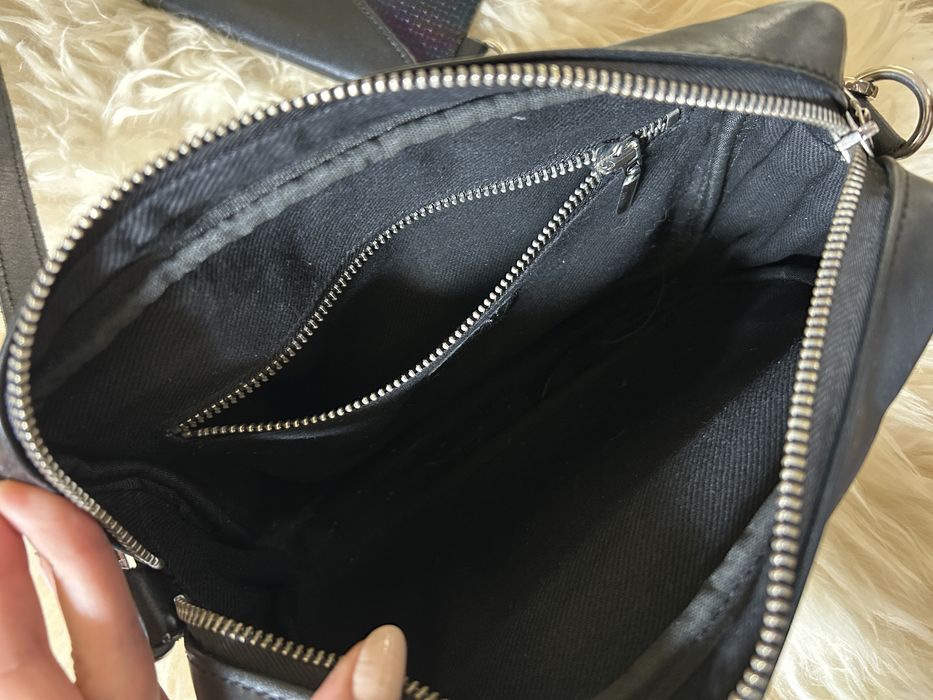 Torebka skóra naturalna polskiej firmy Mięta