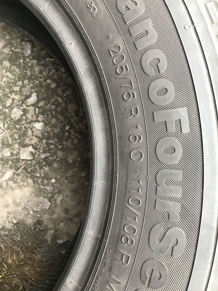 205/75R16CR16C Continental VancoFourSeason 10 шт