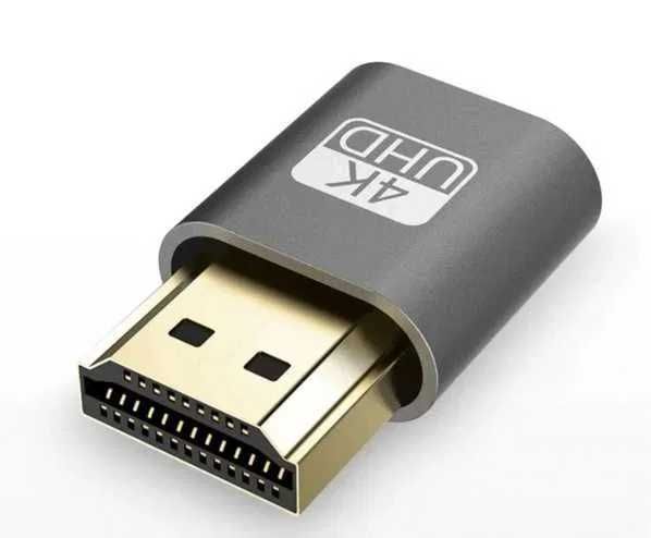 2x HDMI 4K Dummy Plug - Emulator Monitora