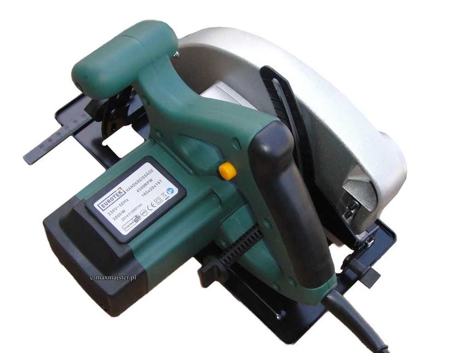 Profesjonalna PILARKA TARCZOWA, KRAJZEGA 1750 W 4 tarcze + laser