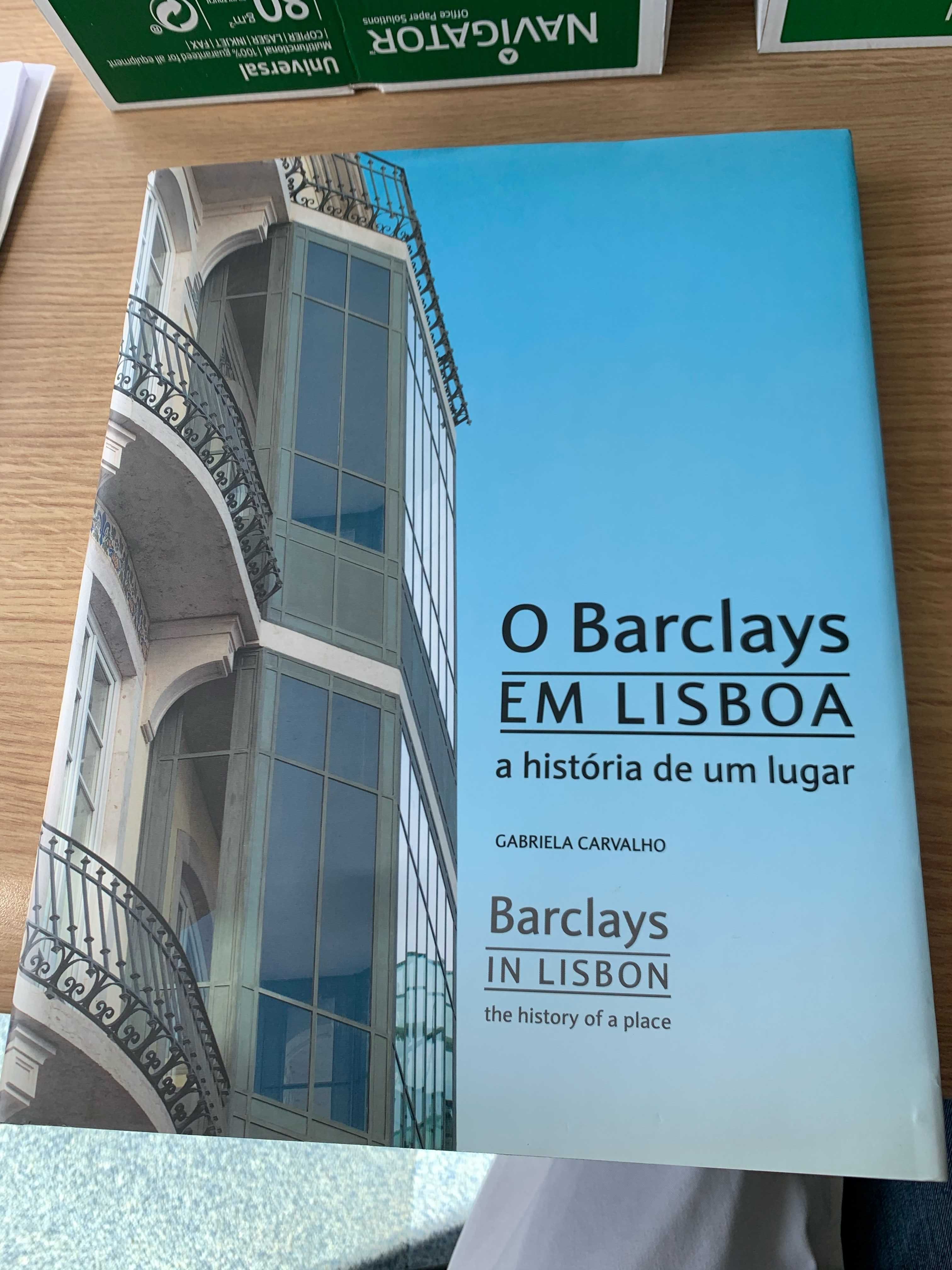 Livro O Barclays em Lisboa - a história de um lugar