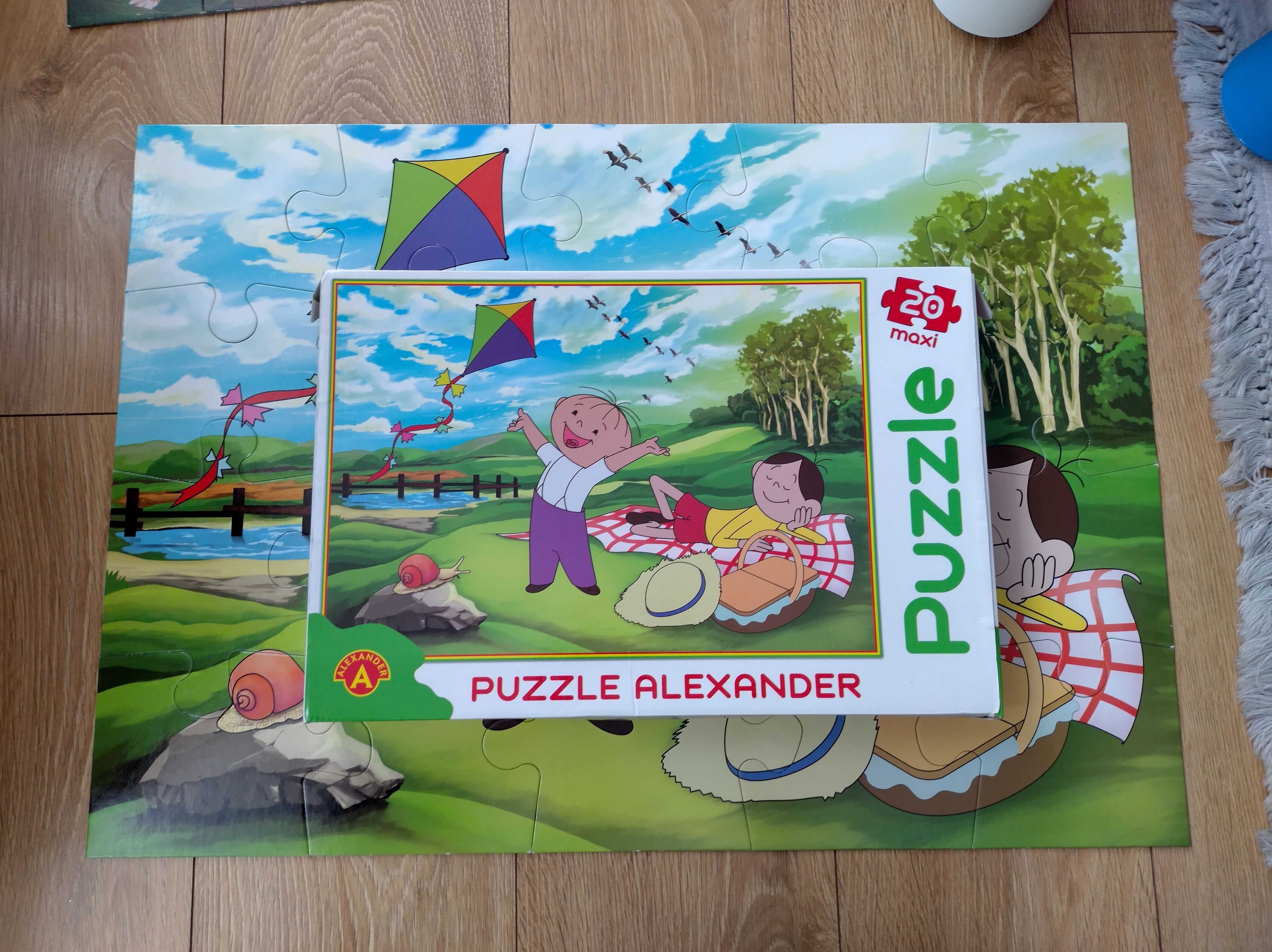 Puzzle maxi 24 Trzy małe świnki oraz 20 Bolek i Lolek