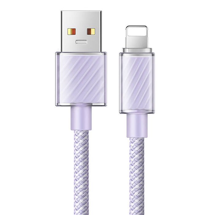 Kabel USB do iPhone Lightning 3A 1.2m fioletowy Mcdodo