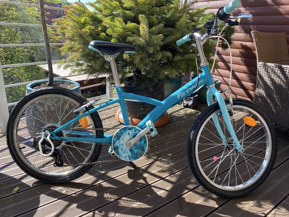 Rower BTwin original 120 Decathlon 20” turkusowy
