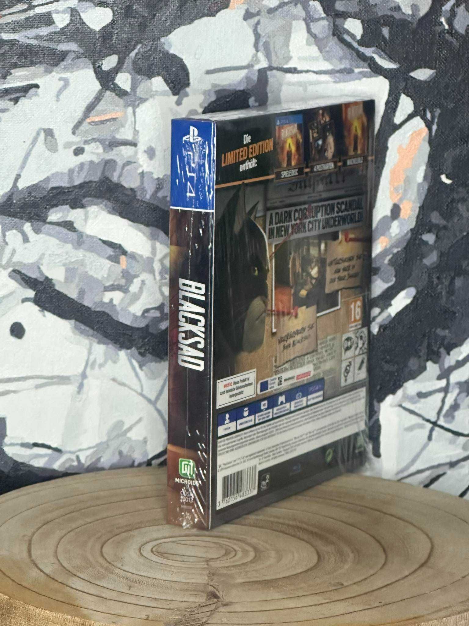 BlackSad wersja kolekcjonerska NOWY folia box PS4