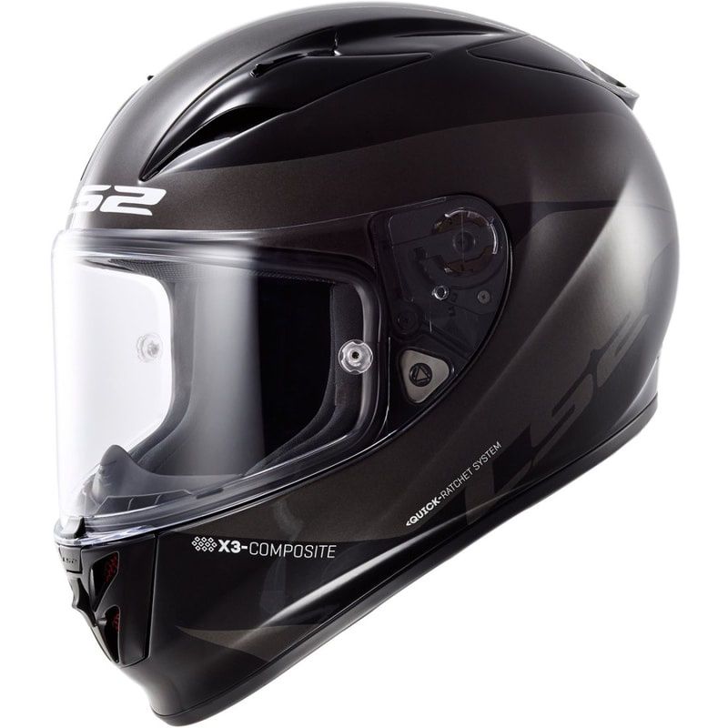 Capacete ls2 ff323 X3 composite titanium edition