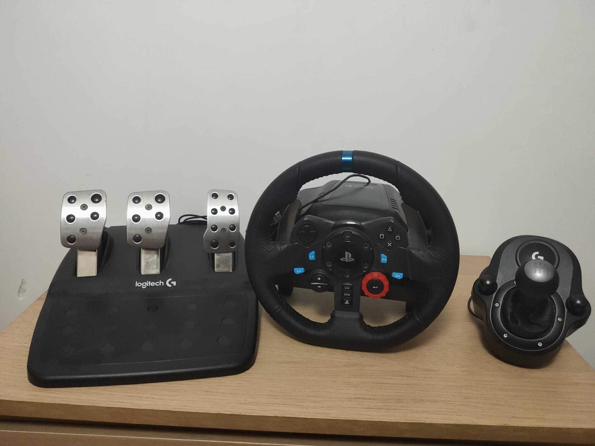 Vendo Volante + Pedais LOGITECH G29 (Multiplataforma) + Shifter