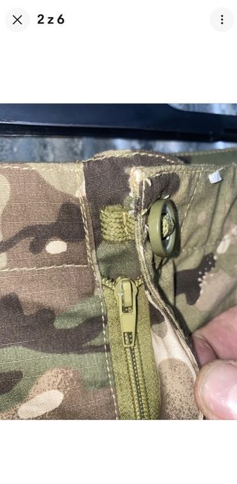 Spodnie na ryby lub do las Multicam rozmiar 40 około 100cm w pasie