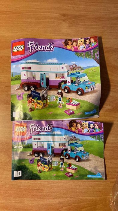 конструктор LEGO Friends Ветеринарная машина для лошадок (41125)
