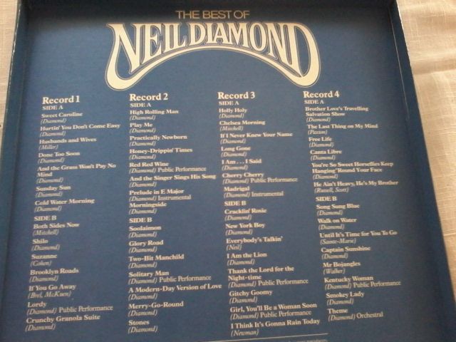 vinil the best of Neil Diamond