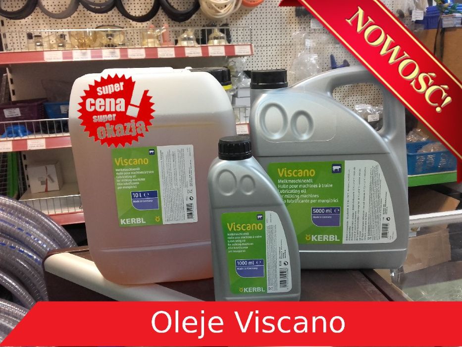 Olej do dojarki do pompy podciśnienia Viscano 5L DOJARKA alfalaval