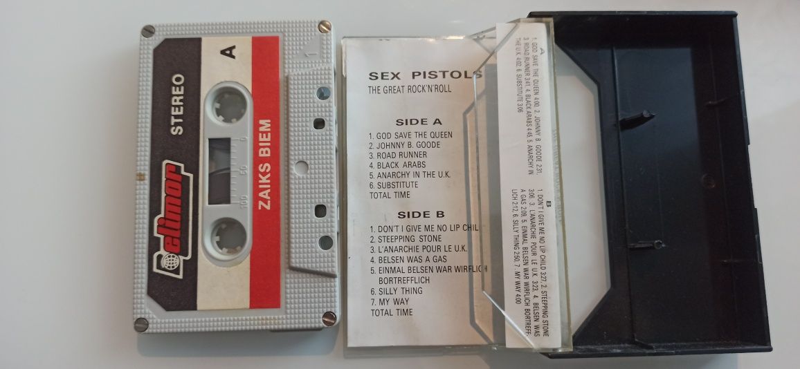 Sex Pistols - The Great Rock 'n' roll Swindle - kaseta