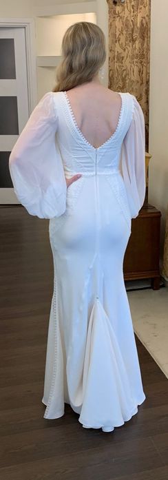 Suknia ślubna syrenka