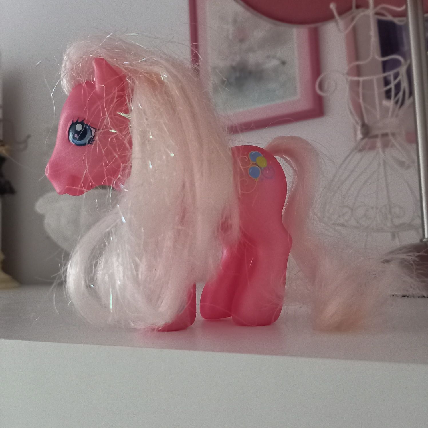 Konik My Little Pony G3 2002 Hasbro różowy kolekcjonerski kucyk