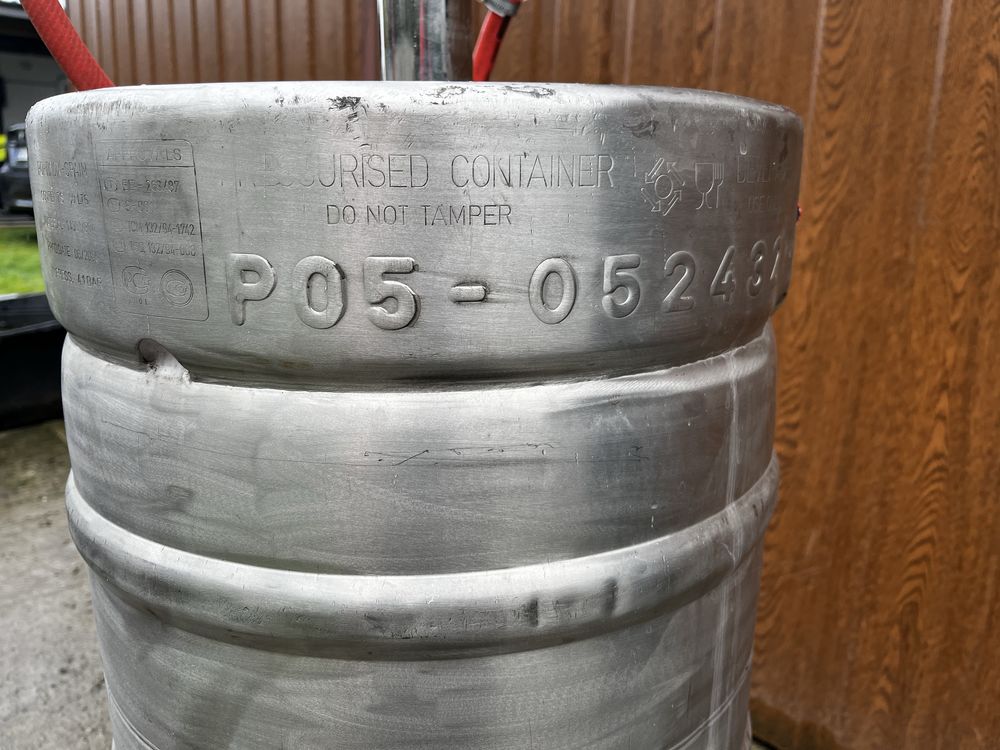 Destylator Kolumna Keg 50l gaz Palnik Komplet Bimber Praktycznie NOWY