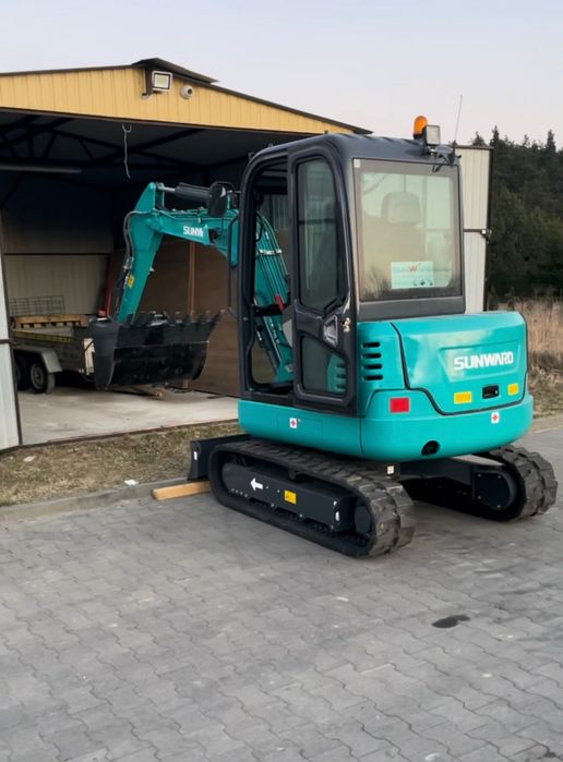 Minikoparka Sunward SWE25F fabrycznie nowa - możliwość zamiany za plac