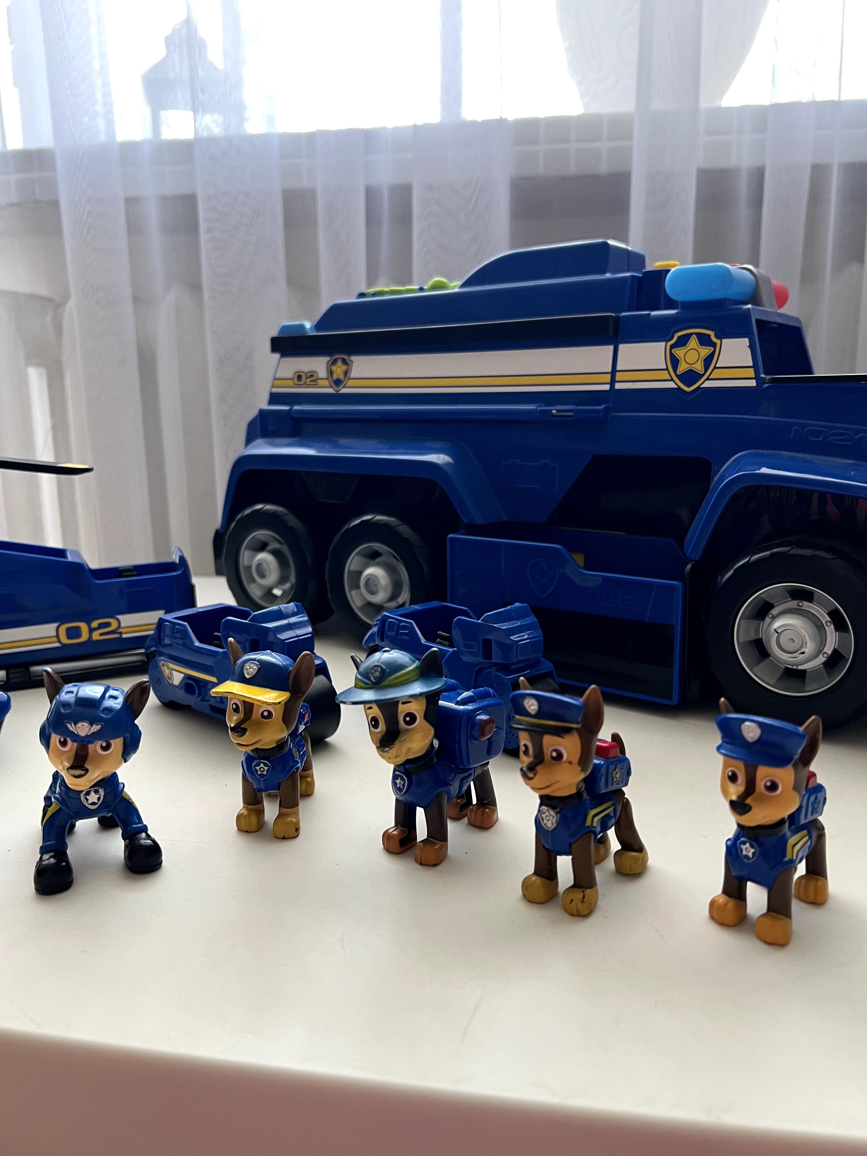 Paw Patrol Ігровий набір великий поліцейський автомобіль Гонщика 5 в 1