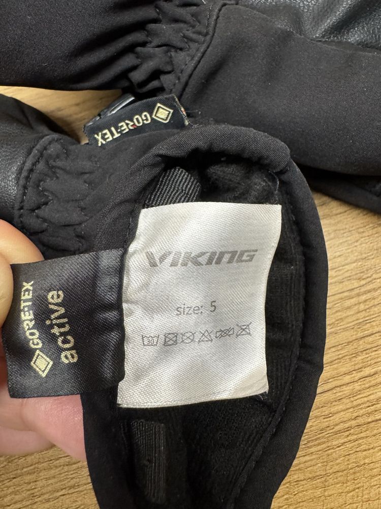 dziecięce rękawiczki rękawice zimowe narciarskie gore-tex Viking r. 5