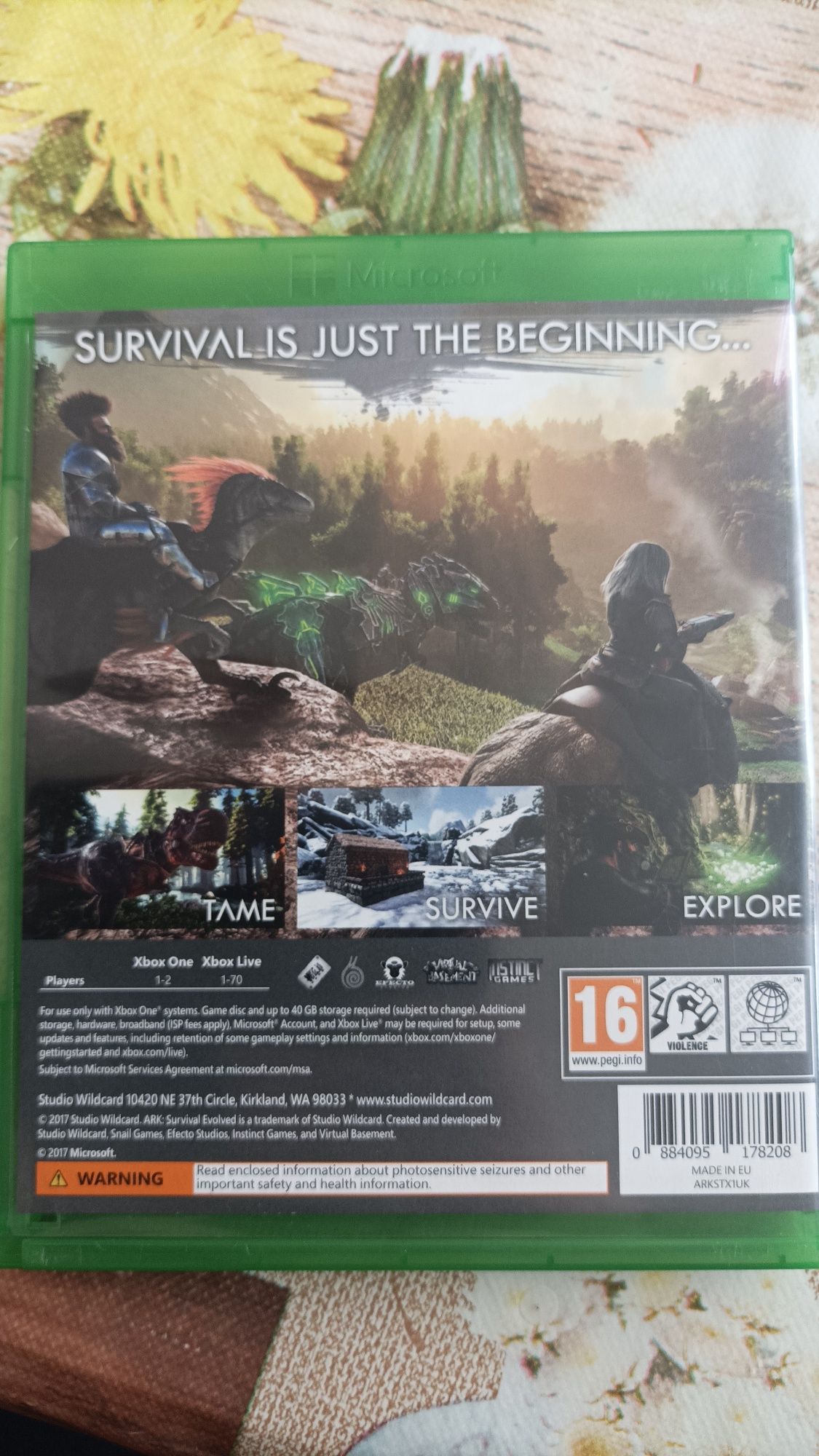 Gra na Xbox one ARK Survival Evolved