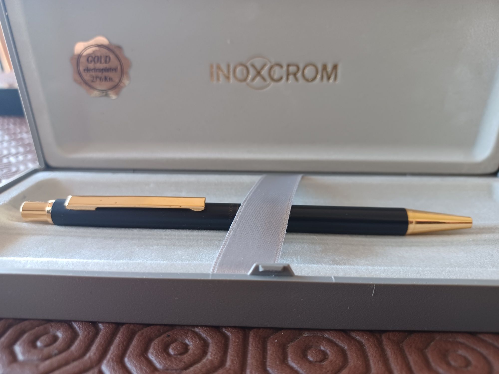 Caneta banhada a ouro Inoxcrom