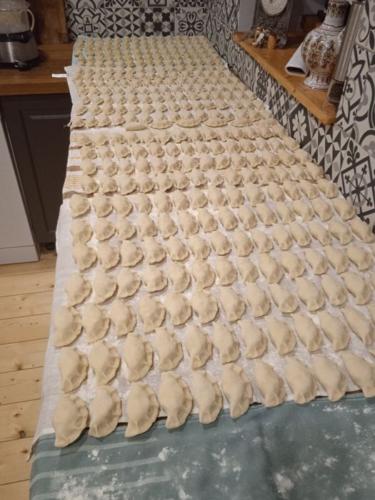 Pierogi uszka krokiety