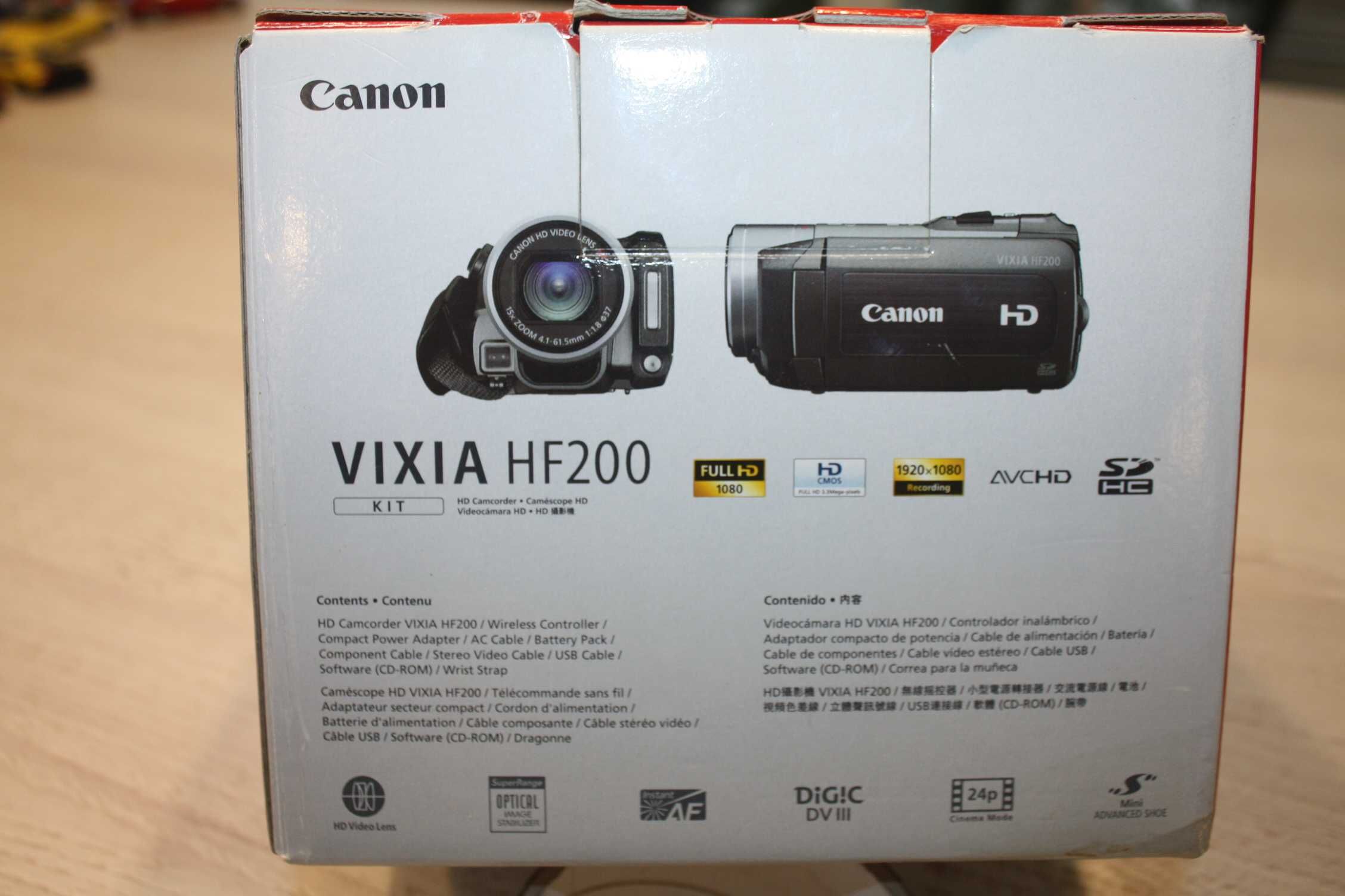 Świetna kamera Canon vixia ( legria) hf200 okazja!!!