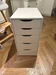 Komoda, Szafka 5 szuflda ALEX IKEA (bez kółek)
