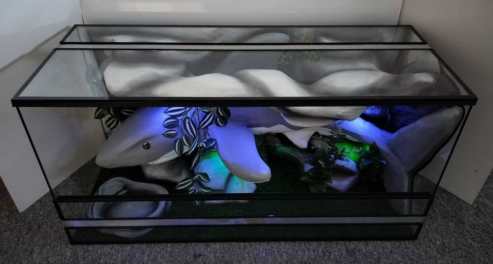 Terrarium z spersonalizowanym wystrojem TW102RL, AquaWaves