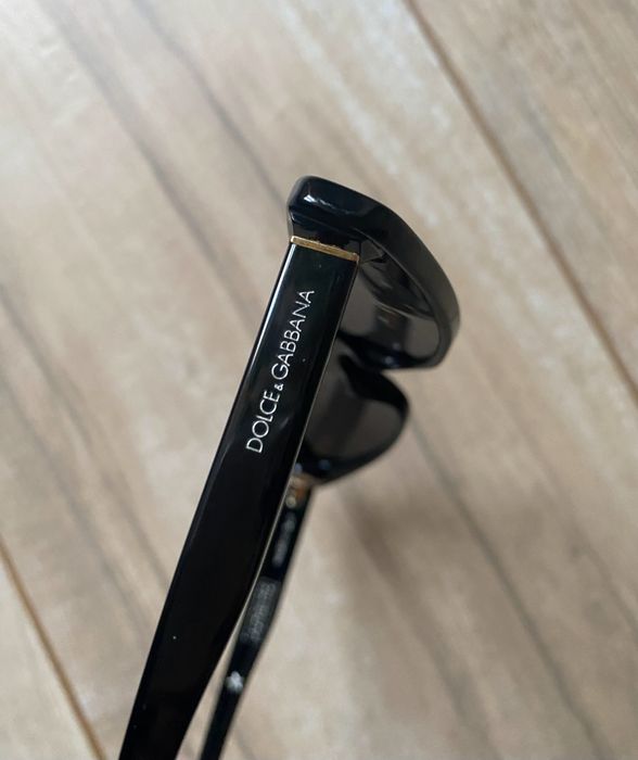 Вузькі жіночі чорні  стильні окуляри DG 4442 від  D&G! Re-edition!