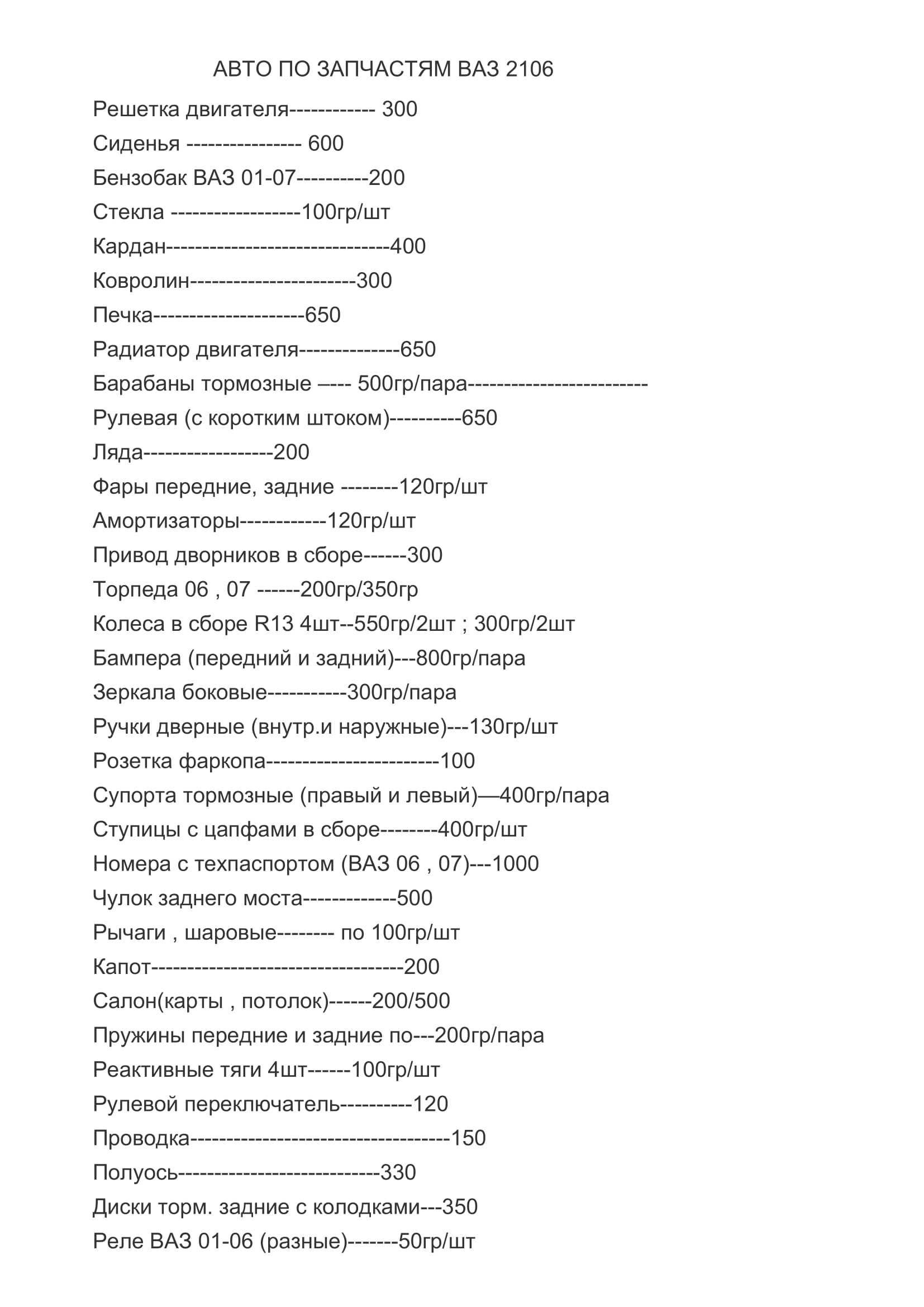 Чулок моста ВАЗ 2101-2107 . Полуоси ВАЗ 01-07. Задние торм. диски. Б/У